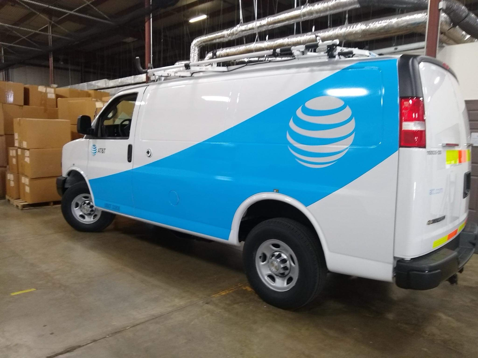 Complete Graphic Solutions vehicle graphics project